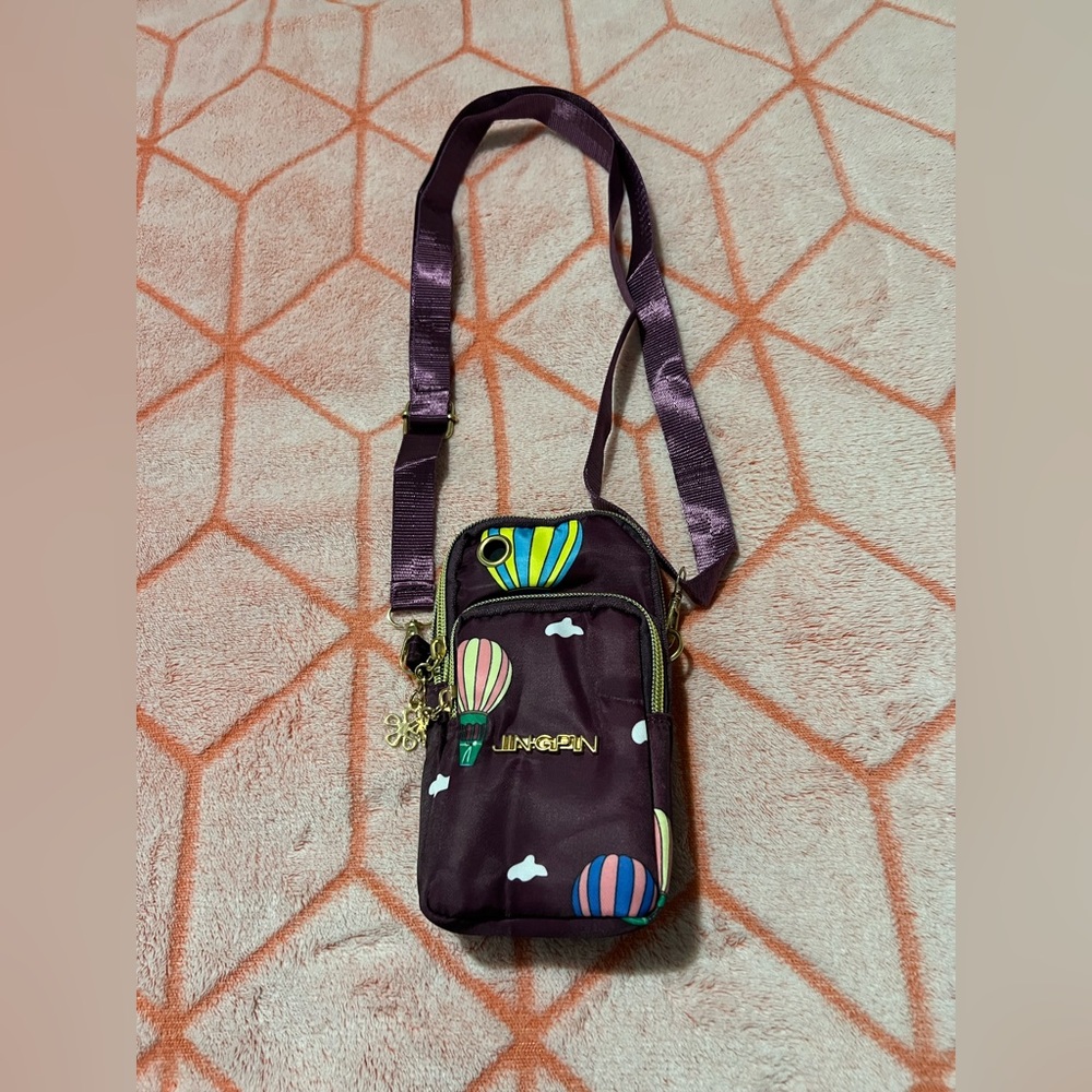 Small Hot Air Balloon Crossbody Phone Bag ✨NWOT✨